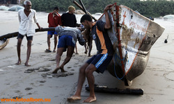 Рыбаки в Гоа. Индия - фото 6448