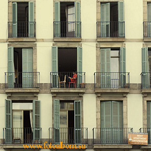 Балконы Барселоны - фото 3582