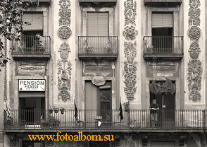 Балконы Барселоны - фото 3581