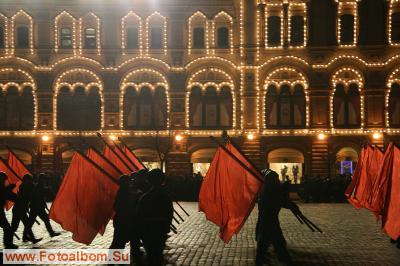 Ночная  репетиция Парада на Красной площади - фото 27702