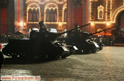Ночная  репетиция Парада на Красной площади - фото 27712
