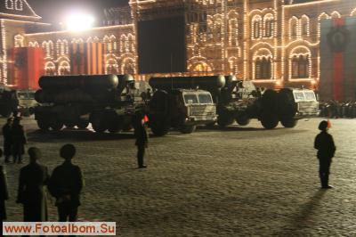 Ночная  репетиция Парада на Красной площади - фото 27718