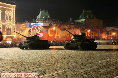 Ночная  репетиция Парада на Красной площади - фото 27720