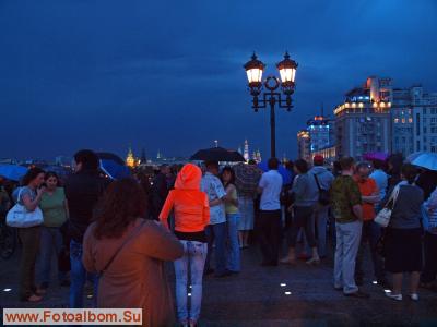 Салют в честь Дня Победы в Москве.  - фото 28221