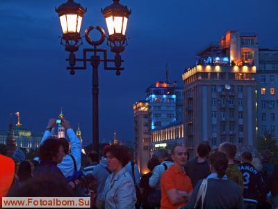 Салют в честь Дня Победы в Москве.  - фото 28222