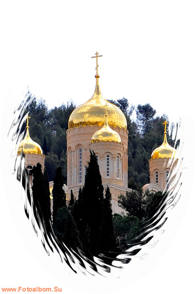 Перенос иконы Благовещения Пресвятой Богородицы из Иерусалима в Горный монастырь. - фото 33341