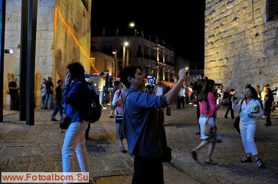 Международный Фестиваль света в Старом городе Иерусалима ... - фото 36775