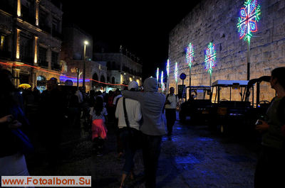 Международный Фестиваль света в Старом городе Иерусалима ... - фото 36777