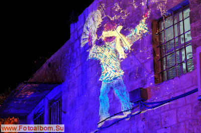 Международный Фестиваль света в Старом городе Иерусалима ... - фото 36779