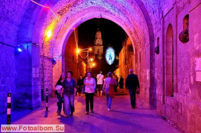 Международный Фестиваль света в Старом городе Иерусалима ... - фото 36793